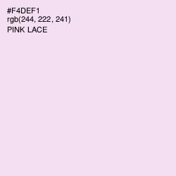 #F4DEF1 - Pink Lace Color Image