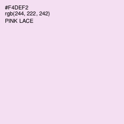 #F4DEF2 - Pink Lace Color Image