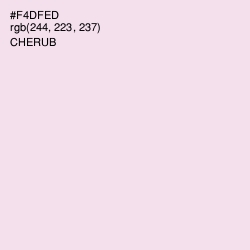 #F4DFED - Cherub Color Image