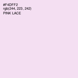 #F4DFF2 - Pink Lace Color Image