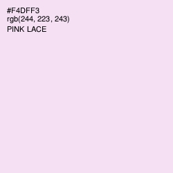 #F4DFF3 - Pink Lace Color Image