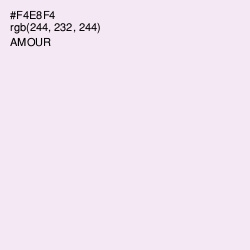 #F4E8F4 - Amour Color Image