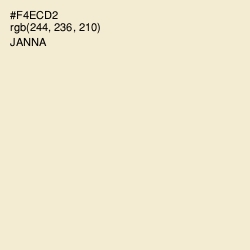 #F4ECD2 - Janna Color Image