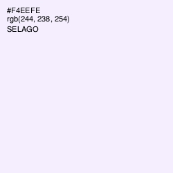 #F4EEFE - Selago Color Image