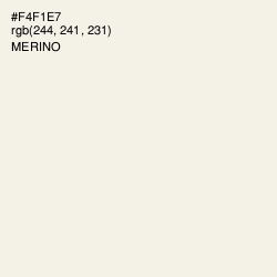 #F4F1E7 - Merino Color Image