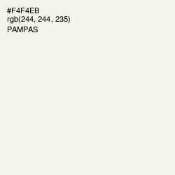 #F4F4EB - Pampas Color Image