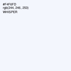 #F4F6FD - Whisper Color Image