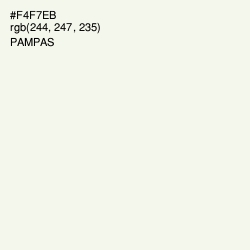 #F4F7EB - Pampas Color Image