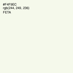 #F4F9EC - Feta Color Image