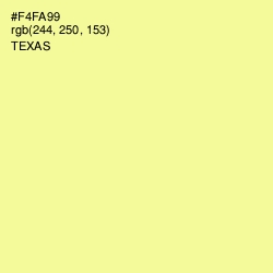 #F4FA99 - Texas Color Image