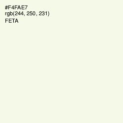 #F4FAE7 - Feta Color Image