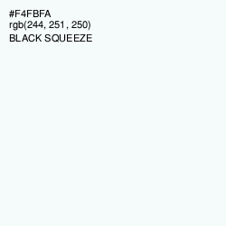 #F4FBFA - Black Squeeze Color Image