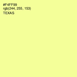 #F4FF99 - Texas Color Image