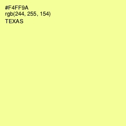 #F4FF9A - Texas Color Image