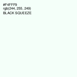 #F4FFF9 - Black Squeeze Color Image