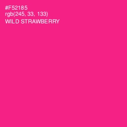 #F52185 - Wild Strawberry Color Image