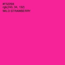 #F52298 - Wild Strawberry Color Image