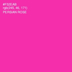 #F52EAB - Persian Rose Color Image