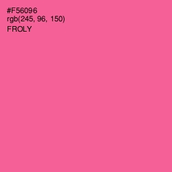 #F56096 - Froly Color Image