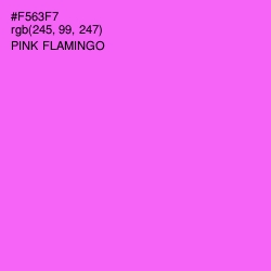 #F563F7 - Pink Flamingo Color Image