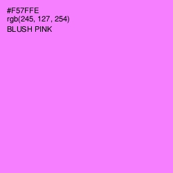 #F57FFE - Blush Pink Color Image
