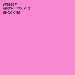 #F588CF - Shocking Color Image