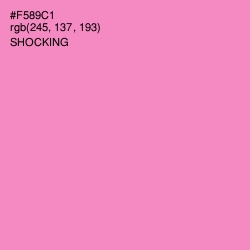 #F589C1 - Shocking Color Image