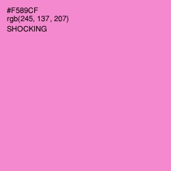 #F589CF - Shocking Color Image