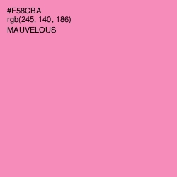 #F58CBA - Mauvelous Color Image