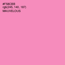 #F58CBB - Mauvelous Color Image