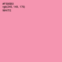 #F595B0 - Wewak Color Image