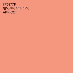 #F5977F - Apricot Color Image