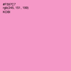 #F597C7 - Kobi Color Image