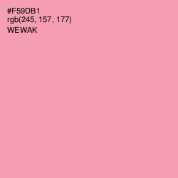 #F59DB1 - Wewak Color Image