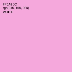 #F5A8DC - Lavender Pink Color Image