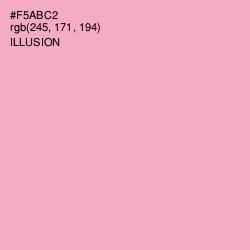 #F5ABC2 - Illusion Color Image