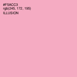 #F5ACC3 - Illusion Color Image