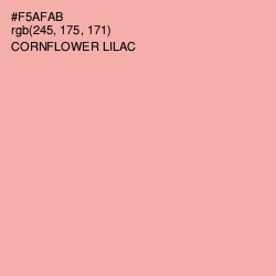 #F5AFAB - Cornflower Lilac Color Image