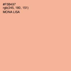 #F5B497 - Mona Lisa Color Image