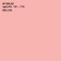 #F5B5AE - Melon Color Image