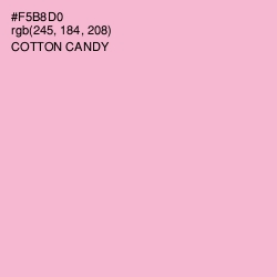 #F5B8D0 - Cotton Candy Color Image