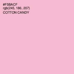 #F5BACF - Cotton Candy Color Image