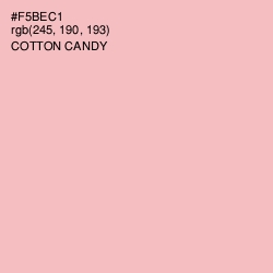 #F5BEC1 - Cotton Candy Color Image