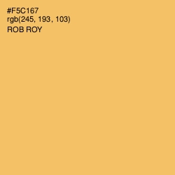 #F5C167 - Rob Roy Color Image