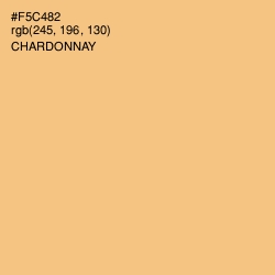 #F5C482 - Chardonnay Color Image