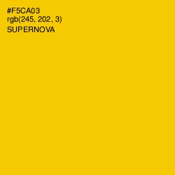 #F5CA03 - Supernova Color Image