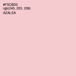 #F5CBD0 - Azalea Color Image