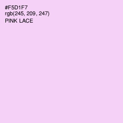 #F5D1F7 - Pink Lace Color Image