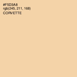 #F5D3A8 - Corvette Color Image