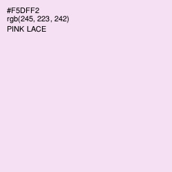 #F5DFF2 - Pink Lace Color Image